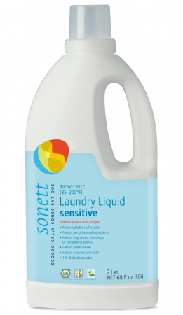 Detergenti rufe - Detergent Ecologic Lichid Pt. Rufe Albe Si Colorate Neutru 2L Sonett