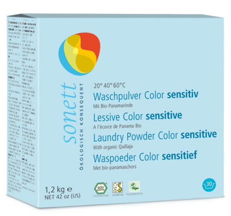 Detergenti rufe - Detergent Ecologic Praf Pt. Rufe Neutru 1.2Kg Sonett