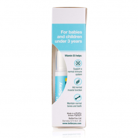 D400 Infant Vitamina D pentru Bebe Spray oral 15 ml [2]