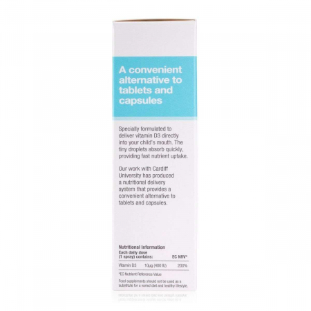 D400 Infant Vitamina D pentru Bebe Spray oral 15 ml [3]