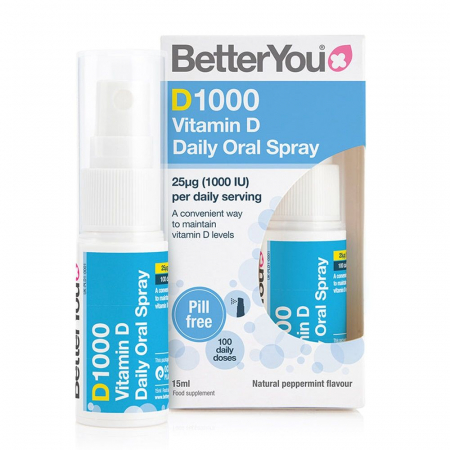 Vitamine si minerale - D1000 Vitamina D Oral Spray 15 ml