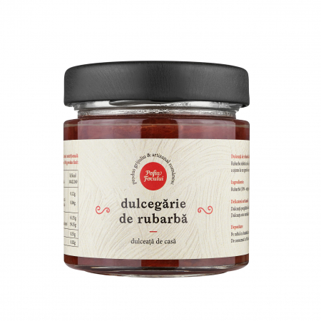 Alimente - Dulceață de rubarbă, 260g