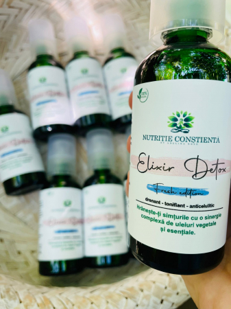 Elixir Detox - mix 100% natural din uleiuri cu efect drenant, tonifiant, anticelulitic [1]