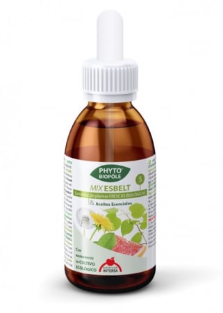  Suplimente Detox & Slabire - ESBELT - formula cu extracte BIO din plante pentru CONTROLUL GREUTATII, 50ml cu picurator