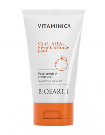Curatare & demachiere - Exfoliant față cu vitamina C și AHA, 150ml – Vitaminica Bioearth