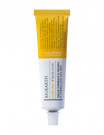 Curatare & demachiere - Exfoliant față, piele normală și grasă, 75ml - Bioearth
