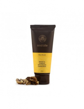 Masca de ten - Exfoliant ten cu turmeric, nuca si santal, 100 ml - Soultree