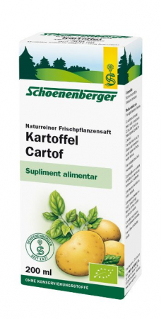 Extracte naturale - Extract de Cartof BIO Schoenenberger 200ml