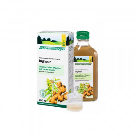 Extracte naturale - Extract de Ghimbir BIO Schoenenberger 200ml