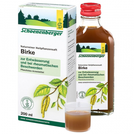 Remedii Naturale - Extract de mesteacan BIO Schoenenberger 200ml