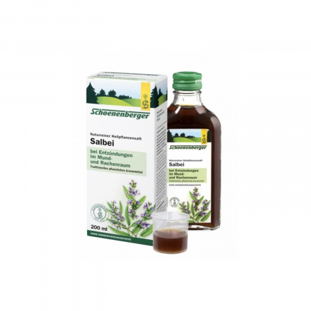 Remedii Naturale - Extract de Salvie BIO Schoenenberger 200ml