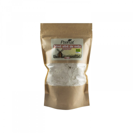 Alimente - Faina alba de ovaz BIO, 500gr