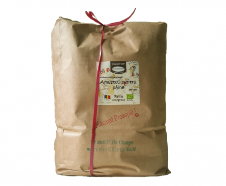 Alimente - Făină ecologică integrală amestec pentru pâine - 5 kg
