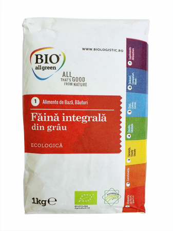 Faina, patiserie - Făină integrală de grâu 1kg