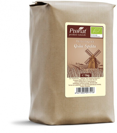 Faina, patiserie - Faina integrala de grau spelta Bio, 1kg
