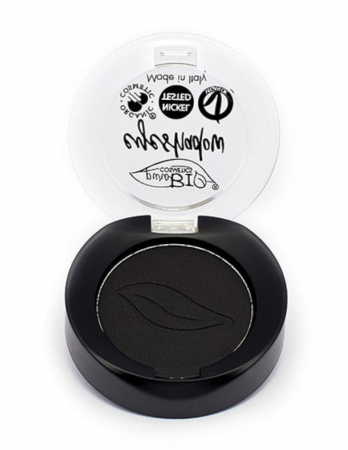 Fard de Pleoape - Fard pleoape mat Negru n.04 - PuroBio Cosmetics