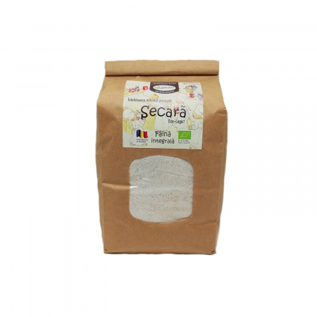 Alimente - Faina integrala - de secara BIO, 1 kg Biofarmland