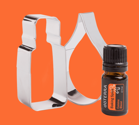 Forme pentru prăjituri și Amestec Baking Spice (5 ml) doTERRA [1]