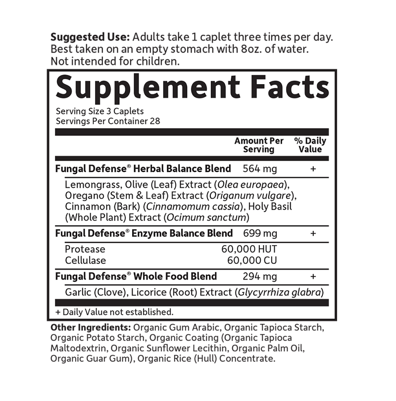 Fungal Defense, pentru o floră sănătoasă și echilibrată, 84 caps [1]