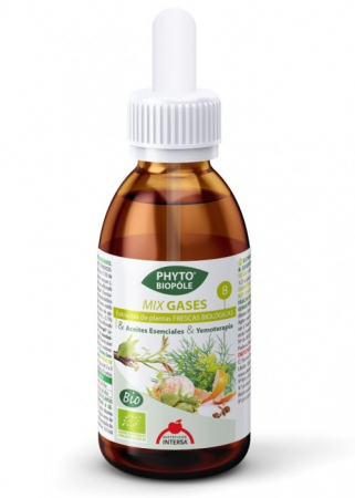 Extracte naturale - GASES - formula cu extracte BIO din plante pentru DIGESTIE SI STOMAC PLAT, 50ml cu picurator