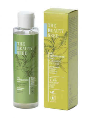 Curatare & demachiere - Gel de curățare față cu 75% aloe, 150ml - The Beauty Seed Bioearth