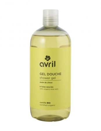 Sampon - Gel de duș bio Lămâie și Aloe, 500ml - Avril