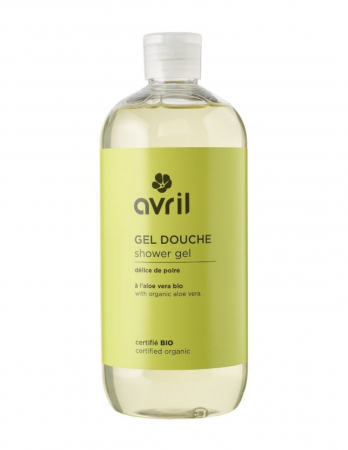 Sampon - Gel de duș bio Pară și Aloe, 500ml - Avril