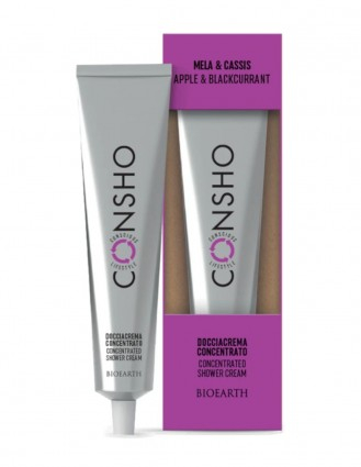 Sampon - Gel de dus crema concentrat cu Mar si Coacaze, 100ml - Consho Bioearth