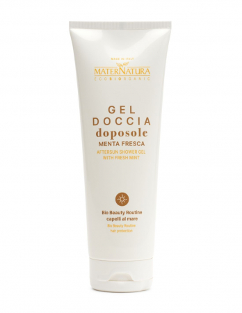 Sampon - Gel de duș după plajă cu mentă, 250ml -  Maternatura