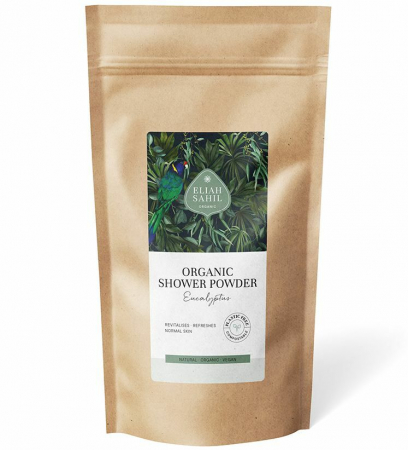 Frumusete Zero Waste - Gel de dus pudra cu eucalipt bio 250g refill Eliah Sahil                                            