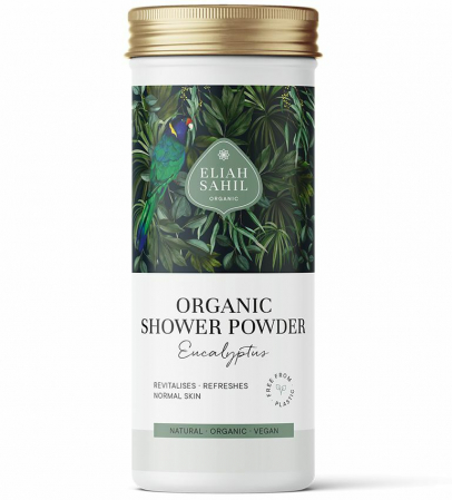 Cosmetice Zero Waste - Gel de dus pudra cu eucalipt bio 90g Eliah Sahil                                                    