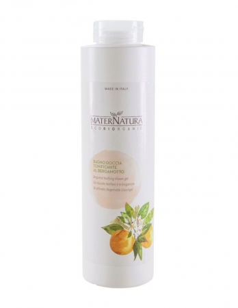 Sampon - Gel de duș tonifiant cu bergamota, 500ml - MaterNatura
