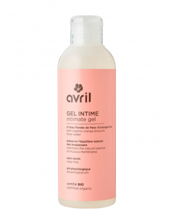Absorbante intime - Gel intim cu flori de portocal, 200ml - Avril