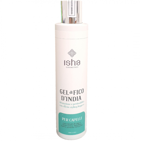 Frumusete & Ingrijire - Gel pentru par cu ulei de cactus indian, 200ml, Isha                                                