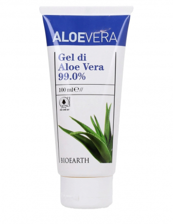 Tratamente Anti-aging - Gel pur de aloe vera BIO (99%), 100ml - Bioearth