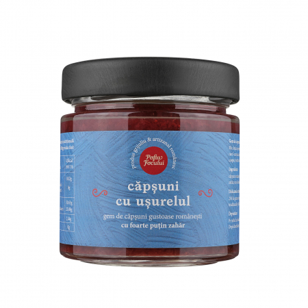 Alimente - Gem de căpșuni cu foarte puțin zahăr