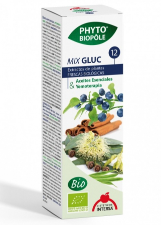 GLUC - formula cu extracte BIO din plante pentru METABOLISMUL GLUCOZEI-DIABET, 50ml cu picurator [1]