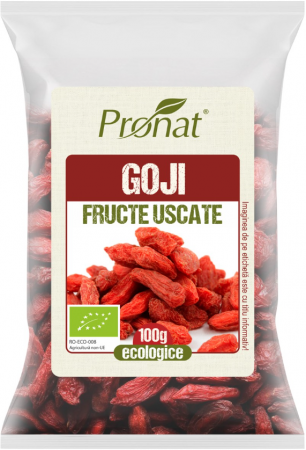 Fructe uscate - Goji BIO, 100g