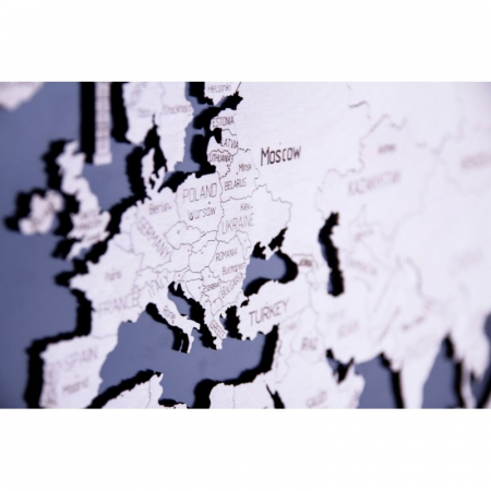 Harta lumii puzzle 3D de perete (XL) [10]