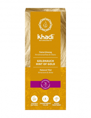 Vopsea de par - Henna Golden Blond Vopsea de par Khadi