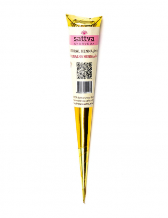 Accesorii Machiaj - Henna Tattoo - henna pentru tatuaje temporare, 30ml – Sattva Ayurveda