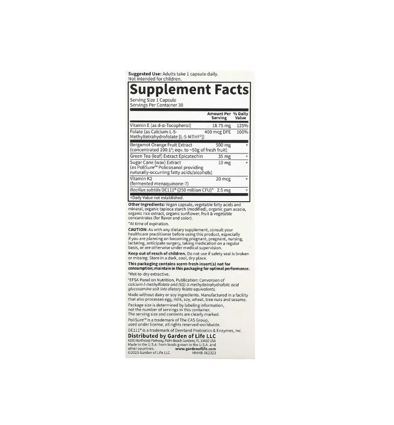 Herbals Heart Health, pentru sănătatea inimii,  30 de capsule [1]
