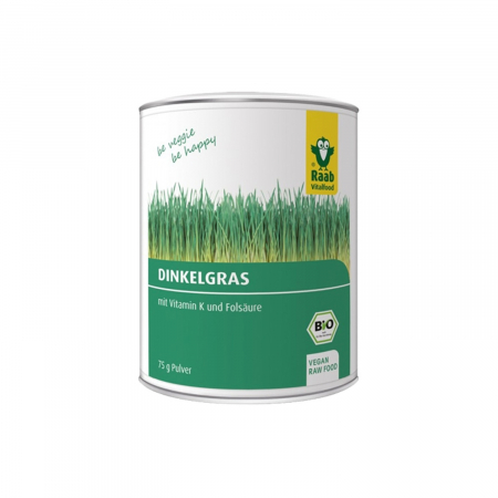 Remedii Naturale - Iarba de grau bio pudra 75g RAAB