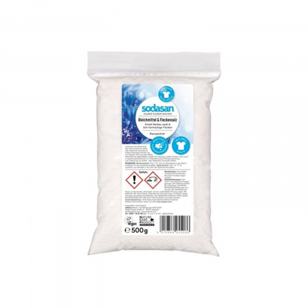 Detergenti rufe - Inalbitor BIO pt pete pe baza de oxigen 500 g punga Sodasan