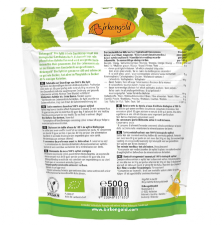 Îndulcitor 100% Xylitol BIO, 500 g [1]