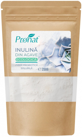 Alimente - Inulina Bio din agave, 200g