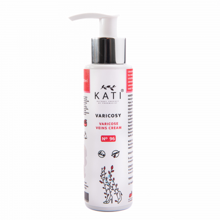 Prim ajutor & regenerare - Varicosy, Cremă De Picioare Pentru Varice Cu Extract De Castan Sălbatic, Sulfină Și Arnică X 100ml