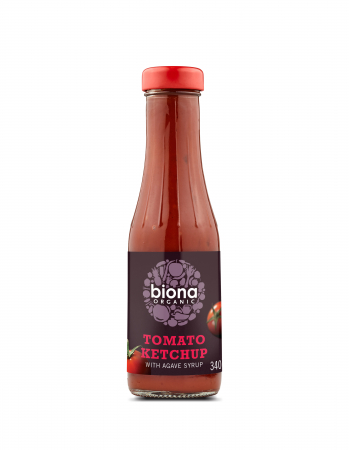 Alimente Conservate - Ketchup cu sirop de agave bio 340g Biona