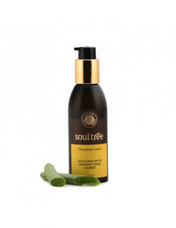 Curatare & demachiere - Lapte demachiant cu aloe si apa de trandafir, 150ml - Soultree