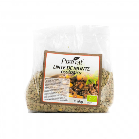 Seminte & boabe - Linte de munte BIO, 400 g